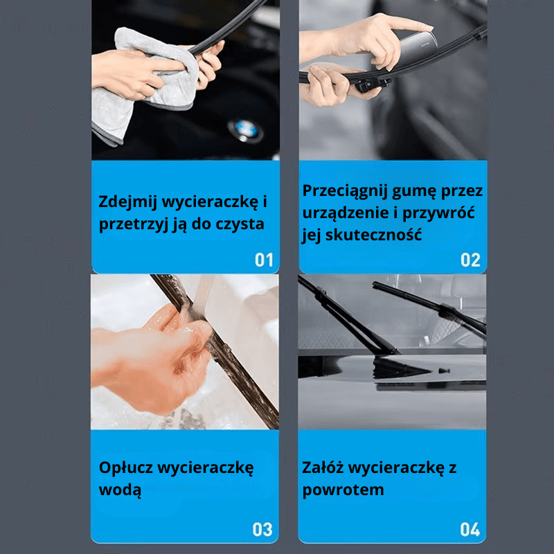 Baseus uniwersalny zestaw naprawczy do wycieraczek samochodowych 🚗