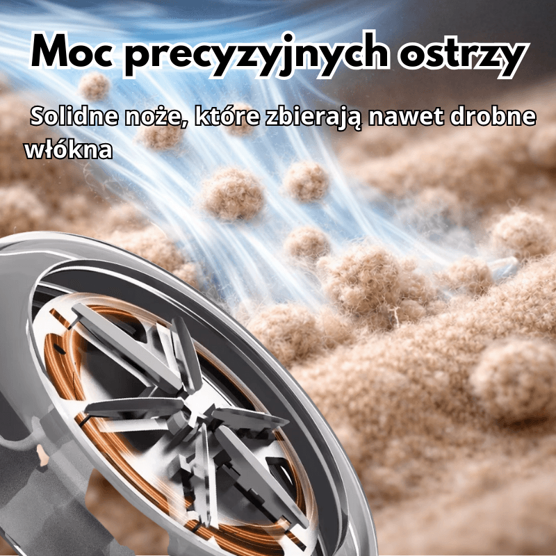 Golarka do ubrań PRO z wyświetlaczem🧶