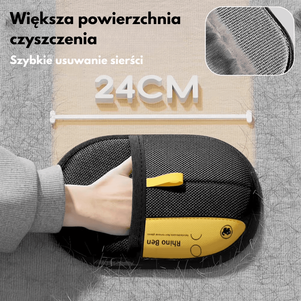 Antystatyczne rękawice do sierści kotów i psów 🐾
