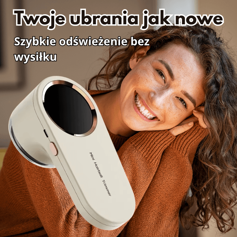 Golarka do ubrań PRO z wyświetlaczem🧶